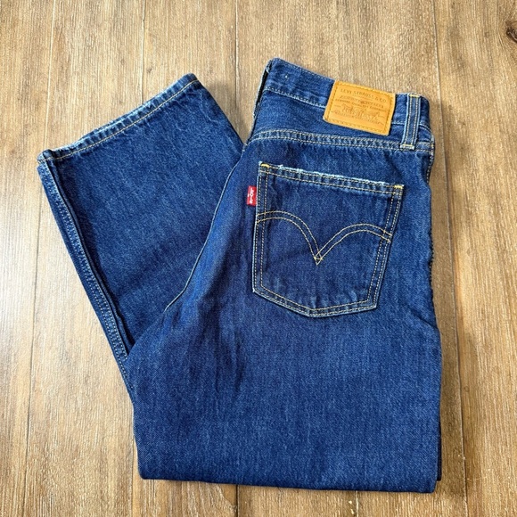 Levi’s Dad Jean - Dark Blue 25 Wide Baggy Slouchy Relaxed - Picture 3 of 13